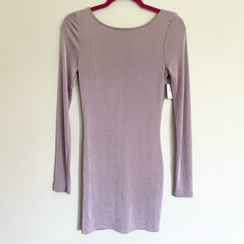 Intimately Free People Body Con Open Back Long Sleeve Dress - Picture 5 of 11
